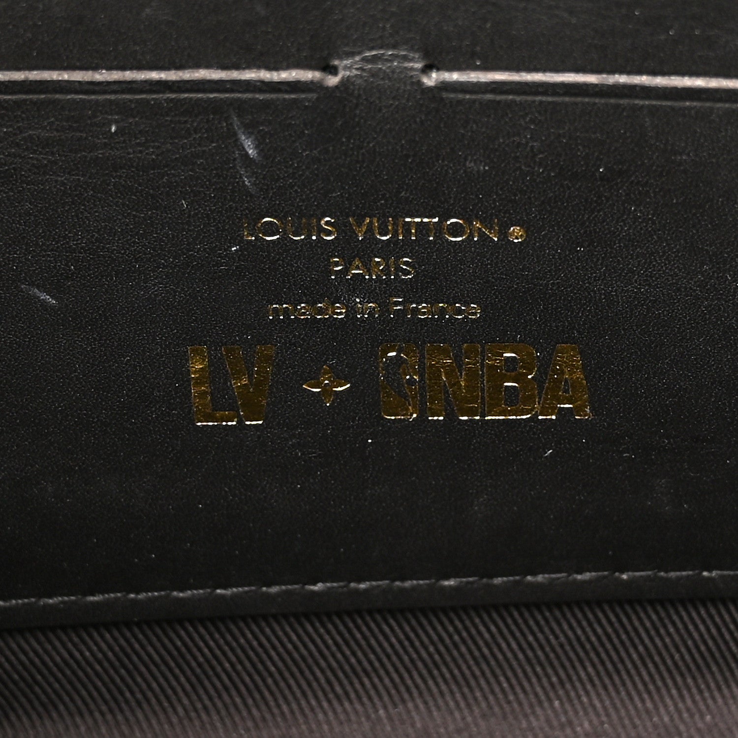Louis Vuitton X NBA Monogram Embossed Ball Grain Cowhide Soft Trunk Wallet Brown 6 of 11