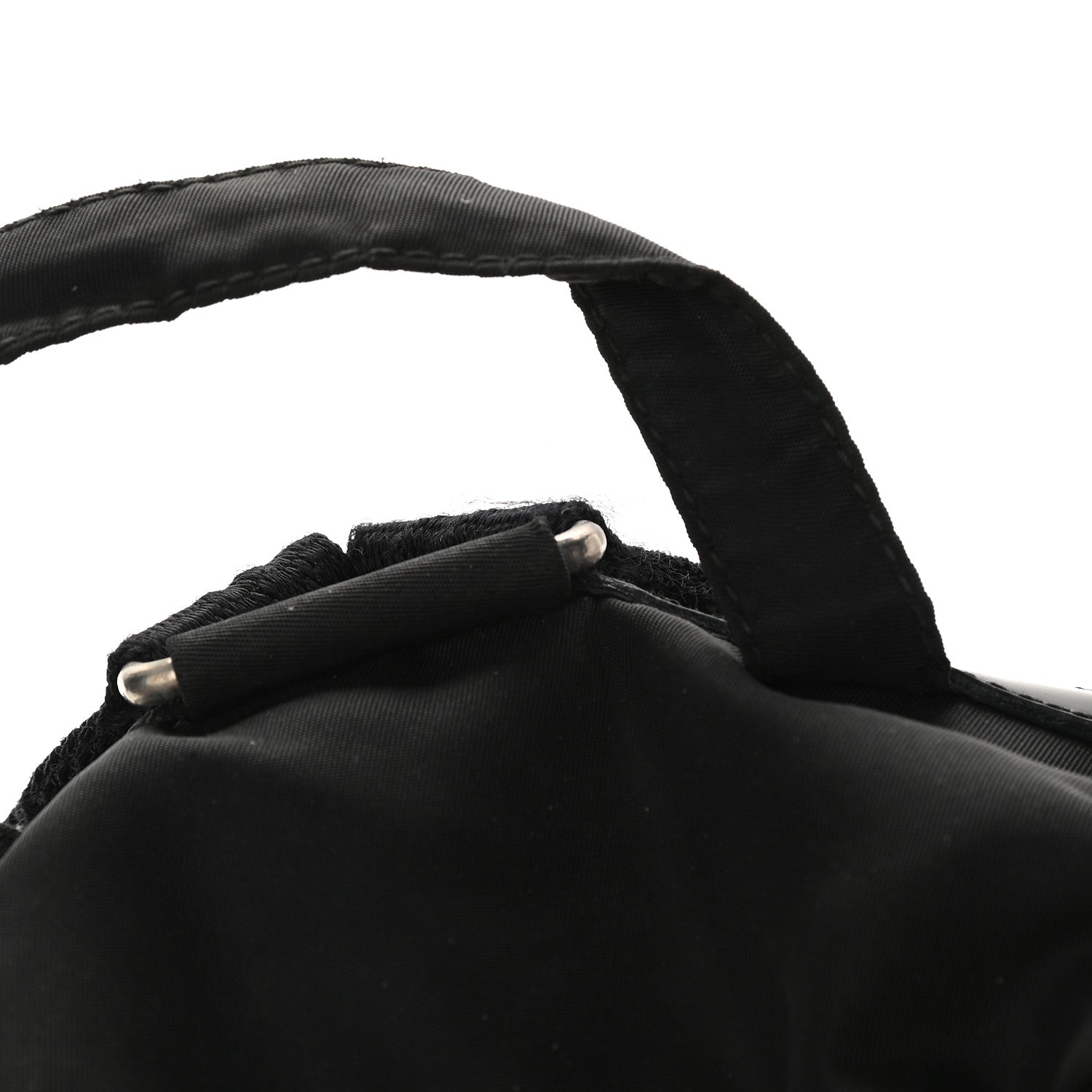 Prada Tessuto Nylon Vela Small Backpack Black 10 of 12