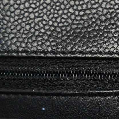 Chanel Caviar Quilted Jumbo Single Flap Black 13 of 14