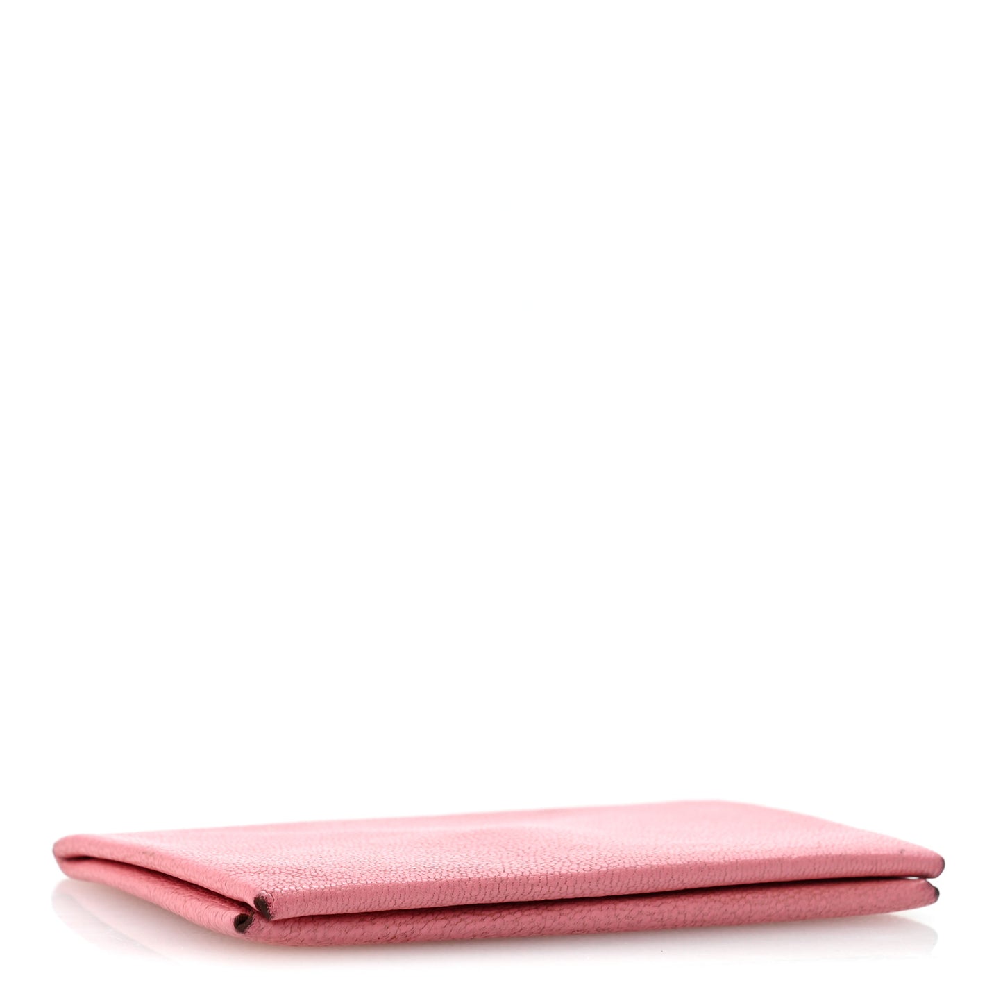 Chevre Chandra Verso Calvi Card Case Rose Confetti Brique
