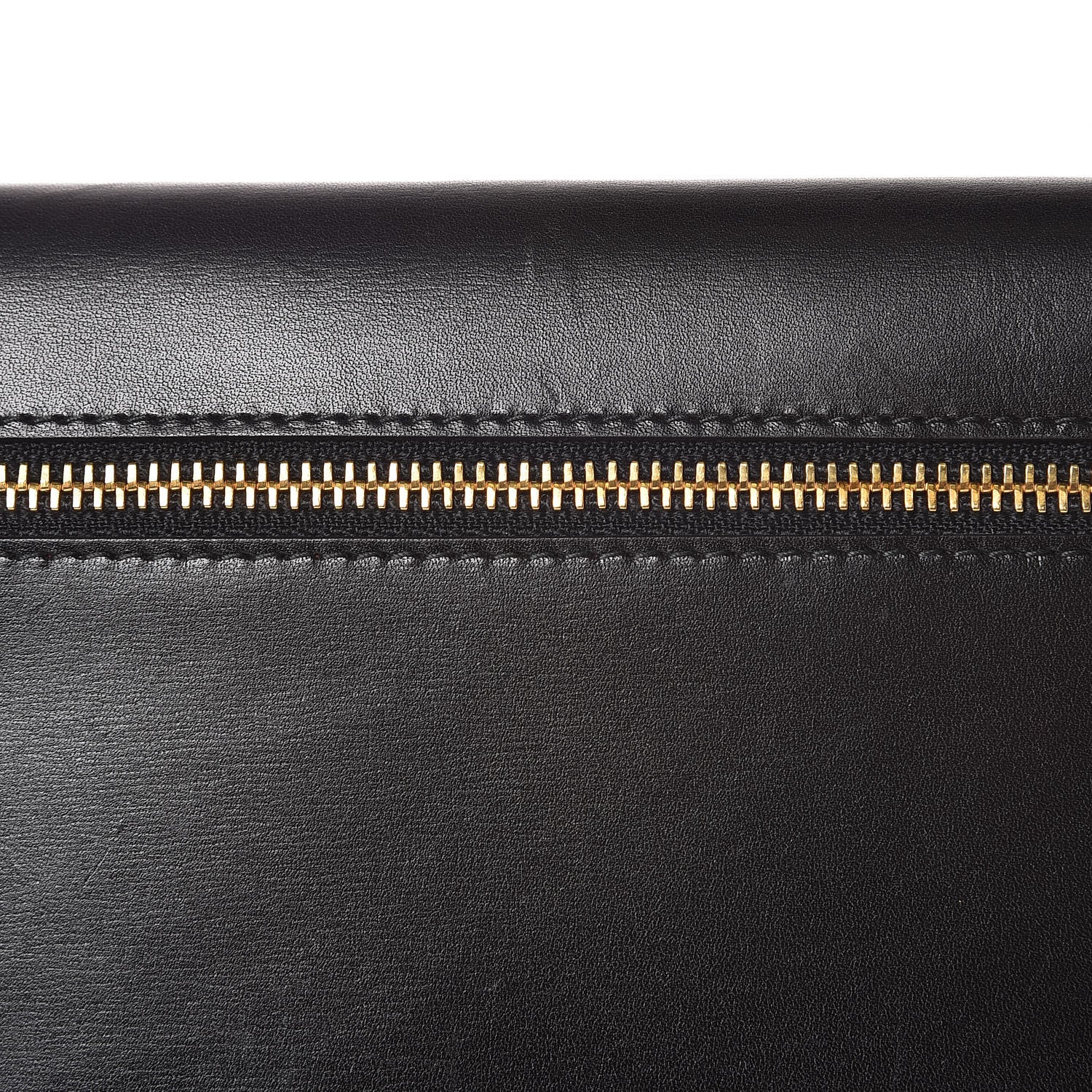 Prada Box Calfskin Envelope Wallet Black Fuoco 10 of 11