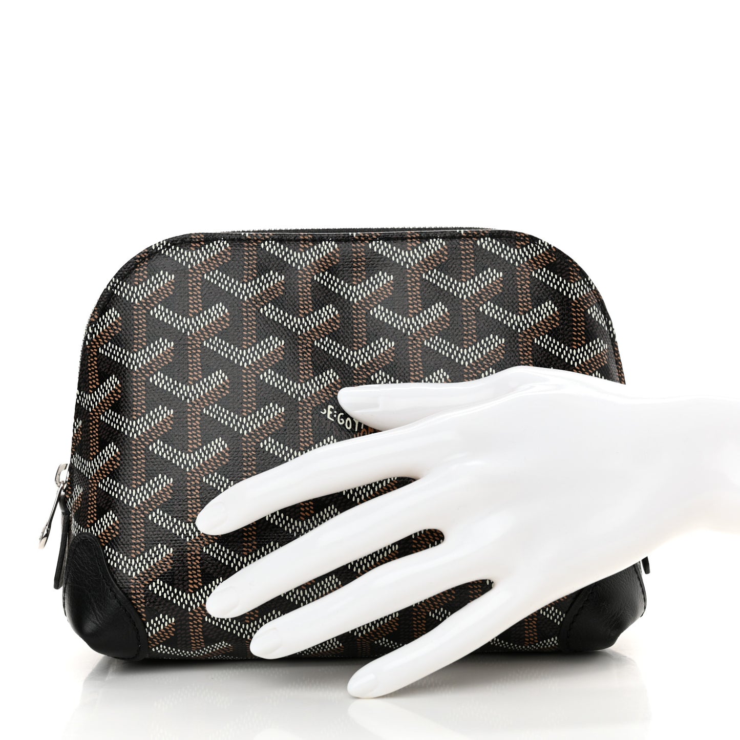 Goyardine Vendome Toiletry Pouch Black