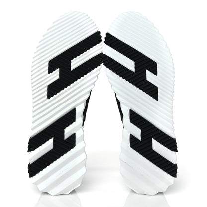 Hermes Flex Maille Bolduc Sneakers 42.5 Black White 5 of 8
