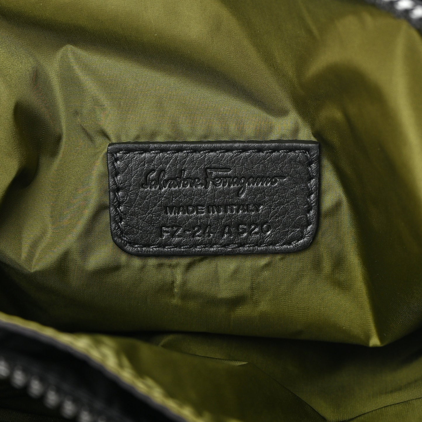 Nylon Messenger Black Tuscan Olive