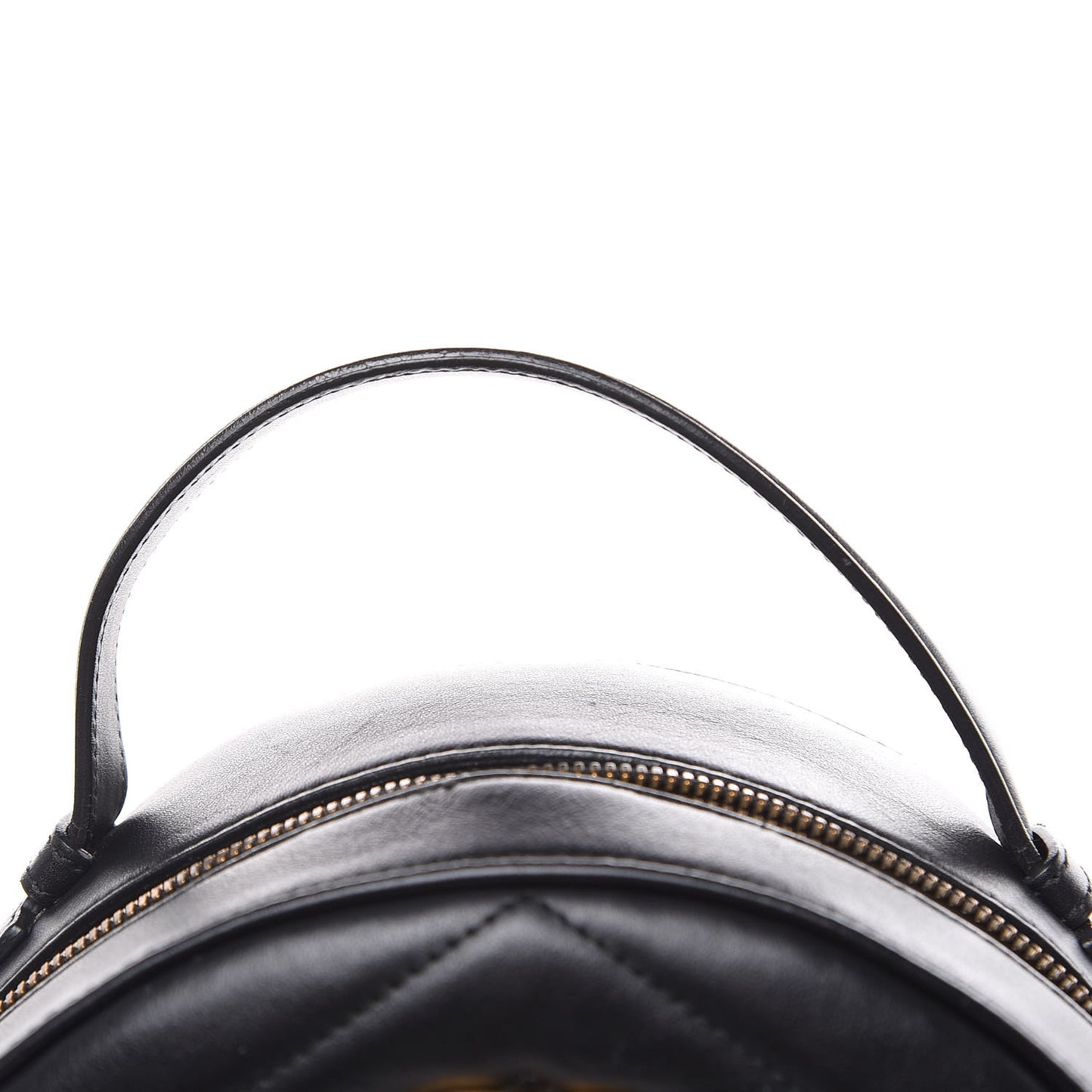 Calfskin Matelasse GG Marmont Backpack Black