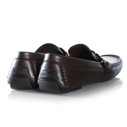 Louis Vuitton Leather Monte Carlo Loafers Cacao Brown 11 3 of 8