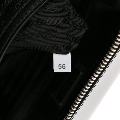 Prada Spazzolato Medium Brique Crossbody Bag Black 7 of 10