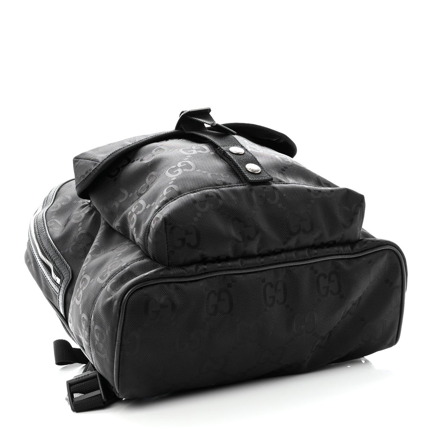 Econyl Nylon Monogram Off The Grid Backpack Black