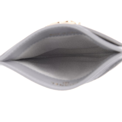 Chanel Lambskin Quilted Boy Card Holder Grey 4 of 10
