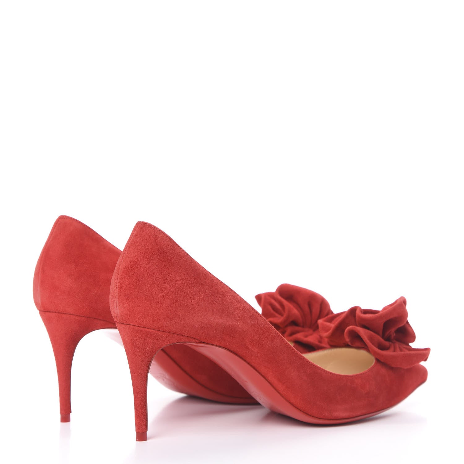 Christian Louboutin Veau Velours Anemosia 554 70 Pump 38 Loubi 4 of 8