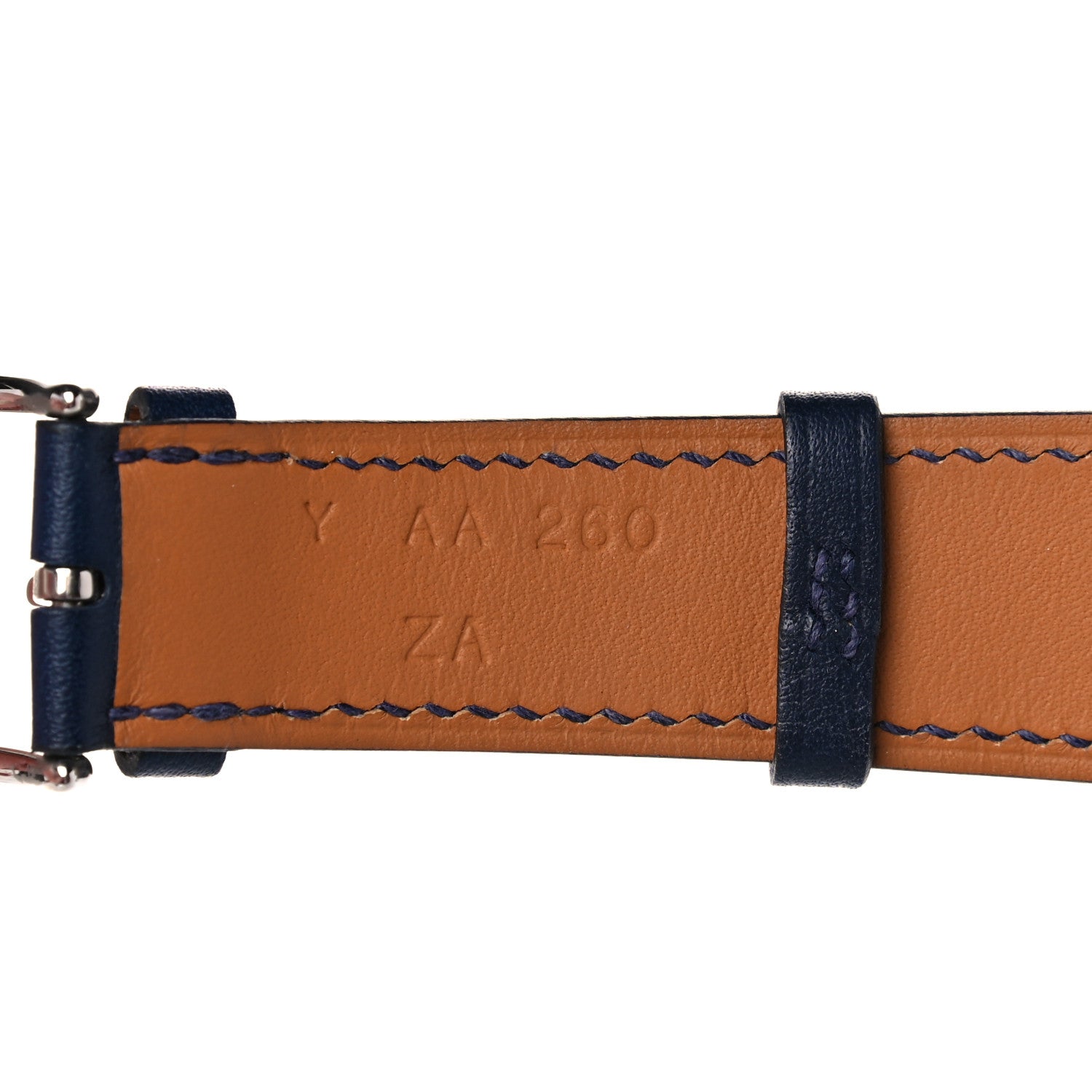 Hermes Swift 40mm Apple Watch Band Bleu Navy 6 of 8