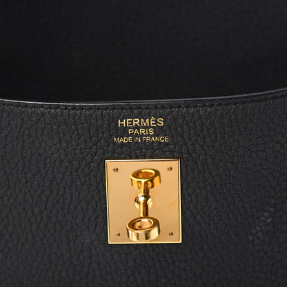 Hermes Togo Kelly Retourne 35 Black 5 of 8