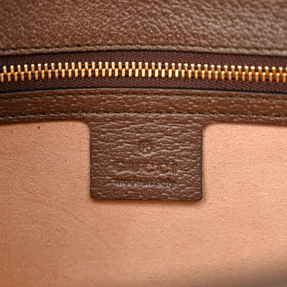 Gucci GG Supreme Monogram Web Small Ophidia Flap Messenger Bag Brown 6 of 10