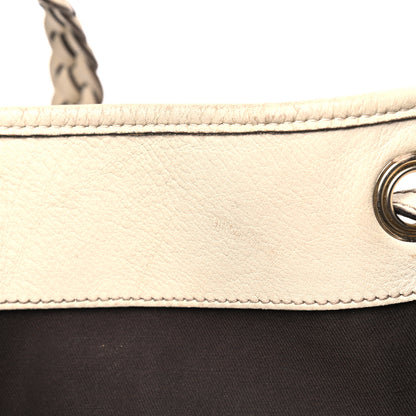 Gucci Monogram Peggy Braided Tote Off White 5 of 22