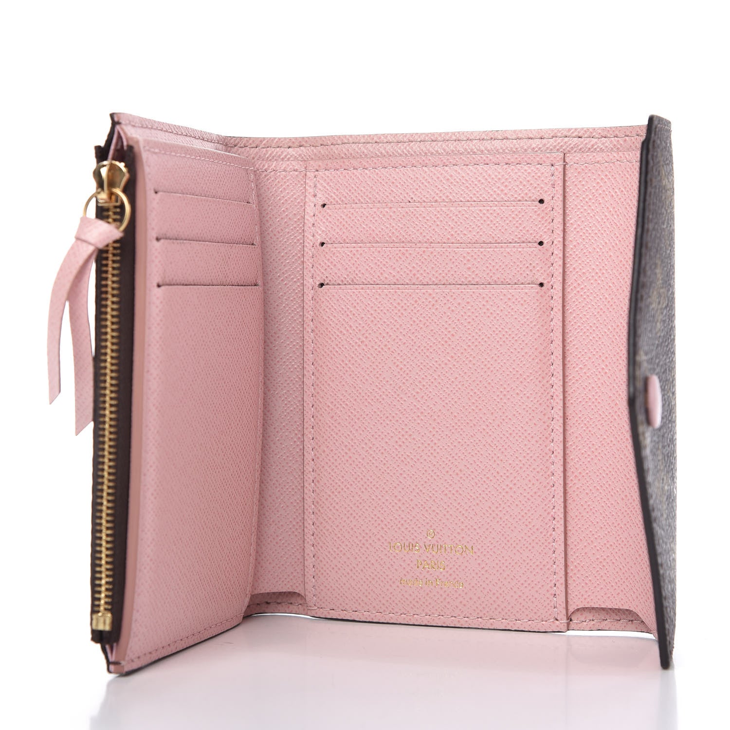 Louis Vuitton Monogram Victorine Wallet Rose Ballerine 5 of 10