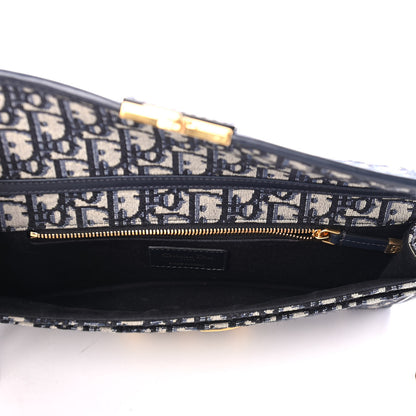 Christian Dior Oblique 30 Montaigne Chain Pouch Blue 4 of 4