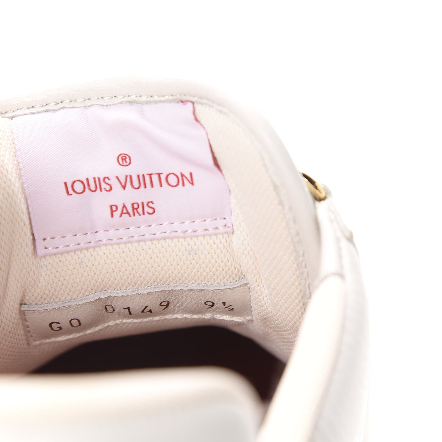 Louis Vuitton Calfskin Mens LV Trainer Sneaker 9.5 White 15 of 15