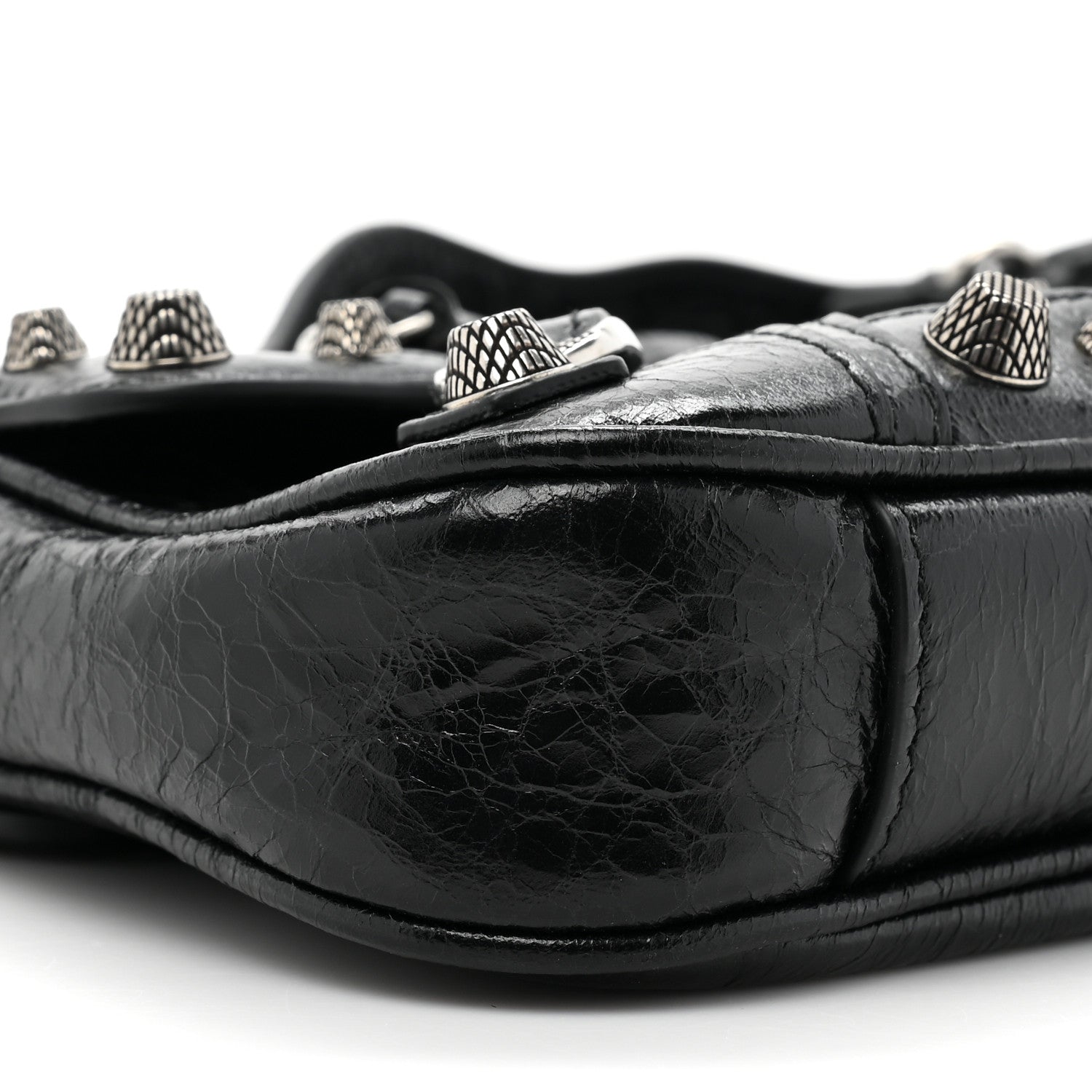 Balenciaga Agneau Arena Small Le Cagole Sling Bag Black 9 of 10