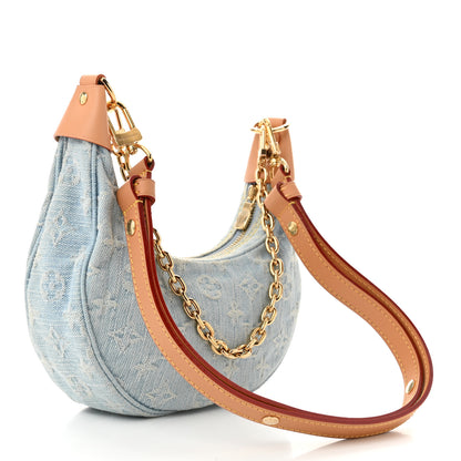 Louis Vuitton Monogram Denim Loop Sky Denim 3 of 9