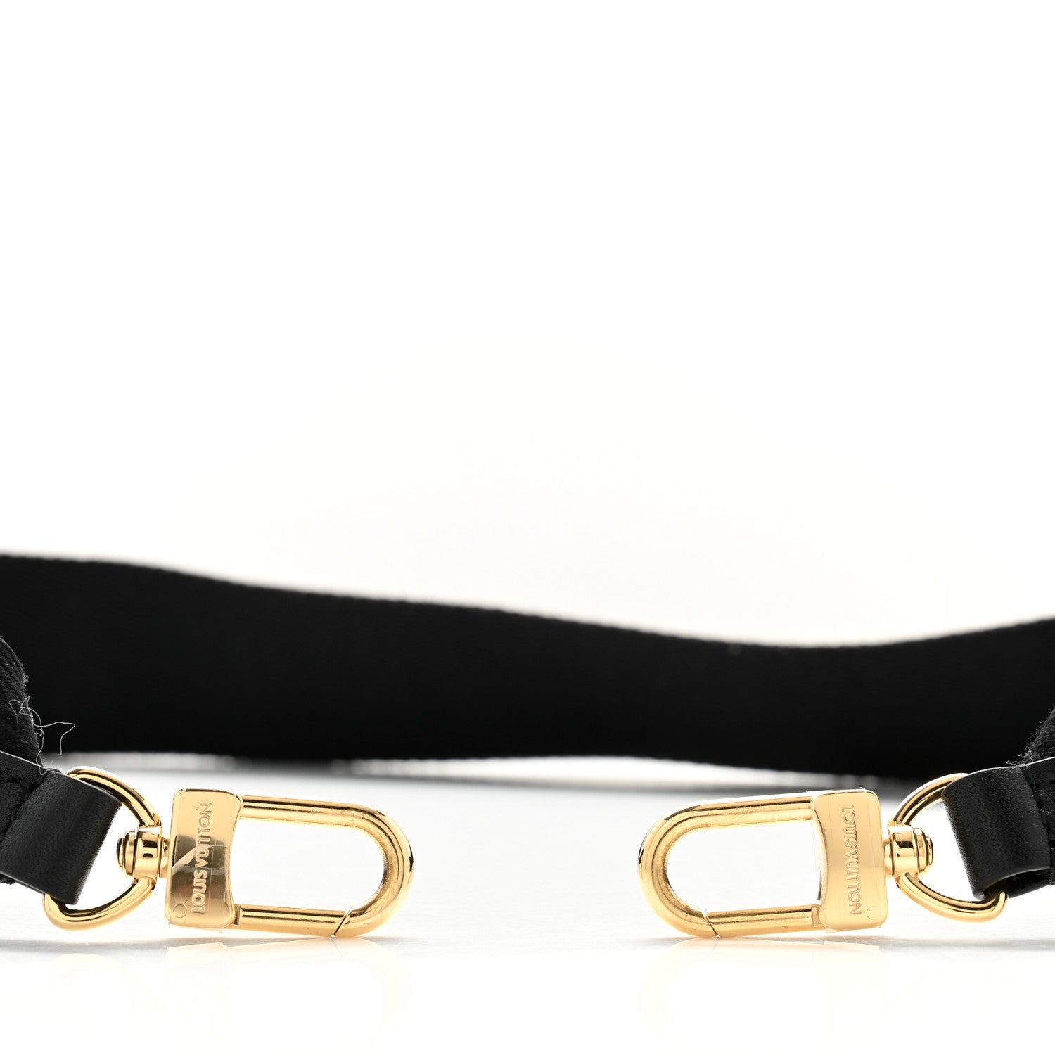 Louis Vuitton Nylon Petite Malle Souple Shoulder Strap Black 3 of 4