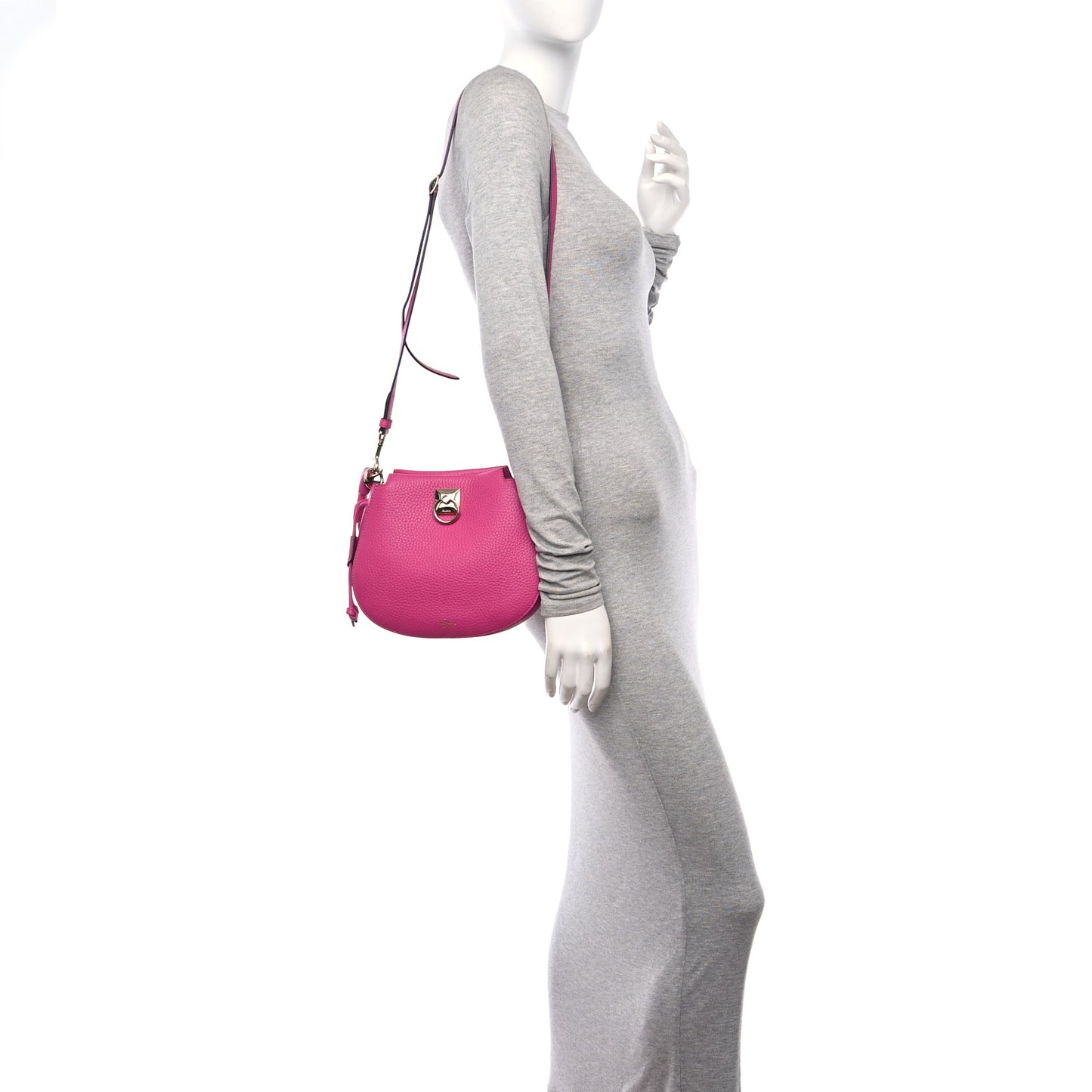 Heavy Grain Mini Iris Hobo Pink