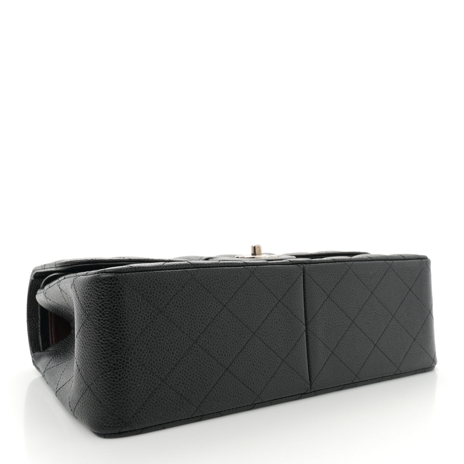 Chanel Caviar Quilted Jumbo Double Flap Black 4 of 11