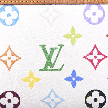 Louis Vuitton Monogram Multicolor Pochette Accessories White 13 of 13