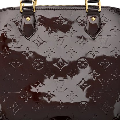 Louis Vuitton Vernis Alma GM Amarante 9 of 11