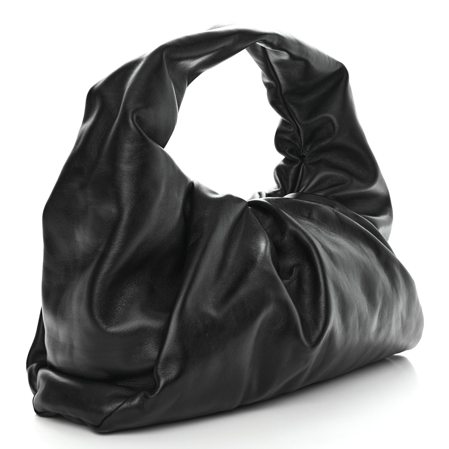 Smooth Butter Calfskin Small The Shoulder Pouch Black