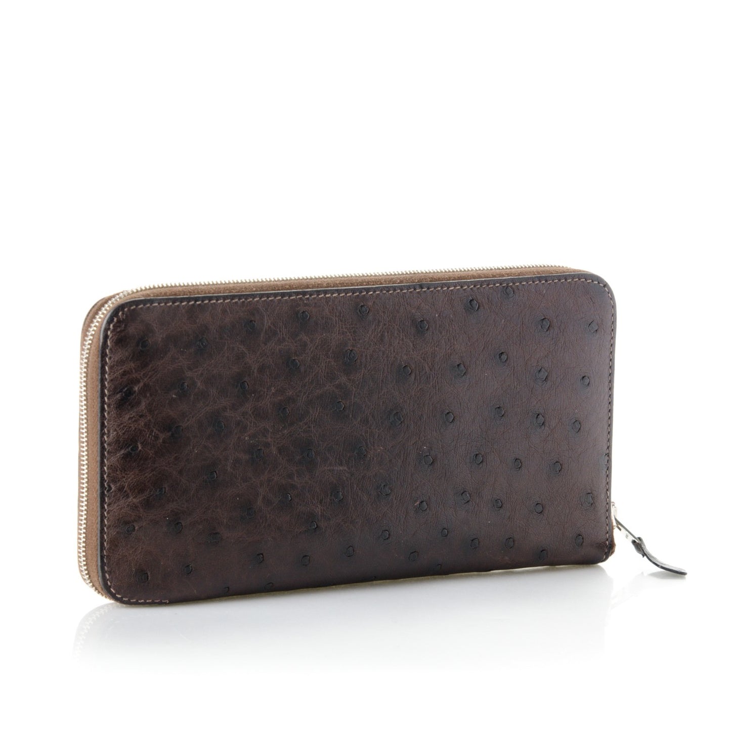 Ostrich Azap Wallet Chocolate