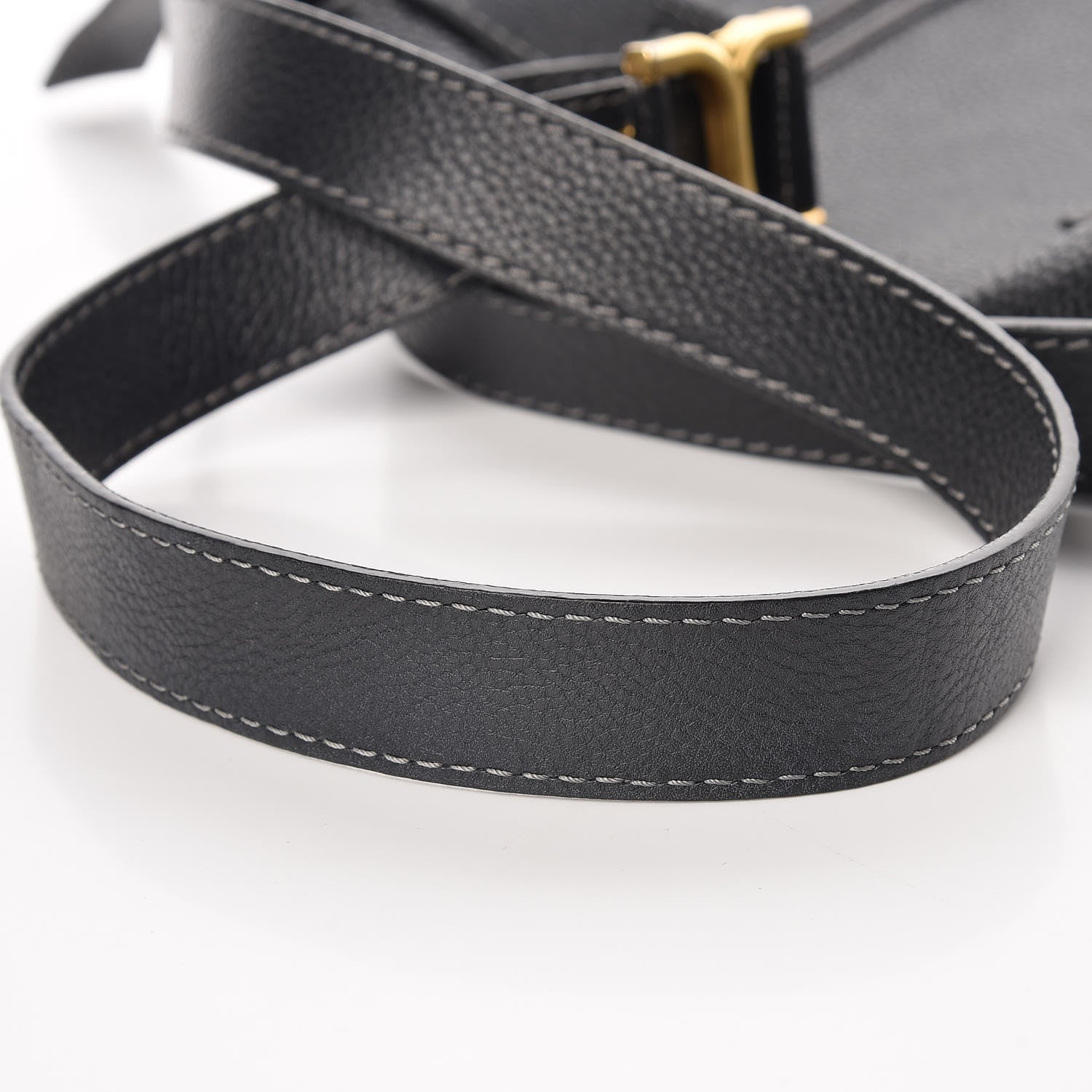 Chloe Calfskin Medium Marcie Round Crossbody Bag Black 12 of 13