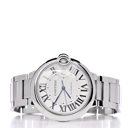 Cartier Stainless Steel 42mm Ballon Bleu De Automatic Watch 3 of 7