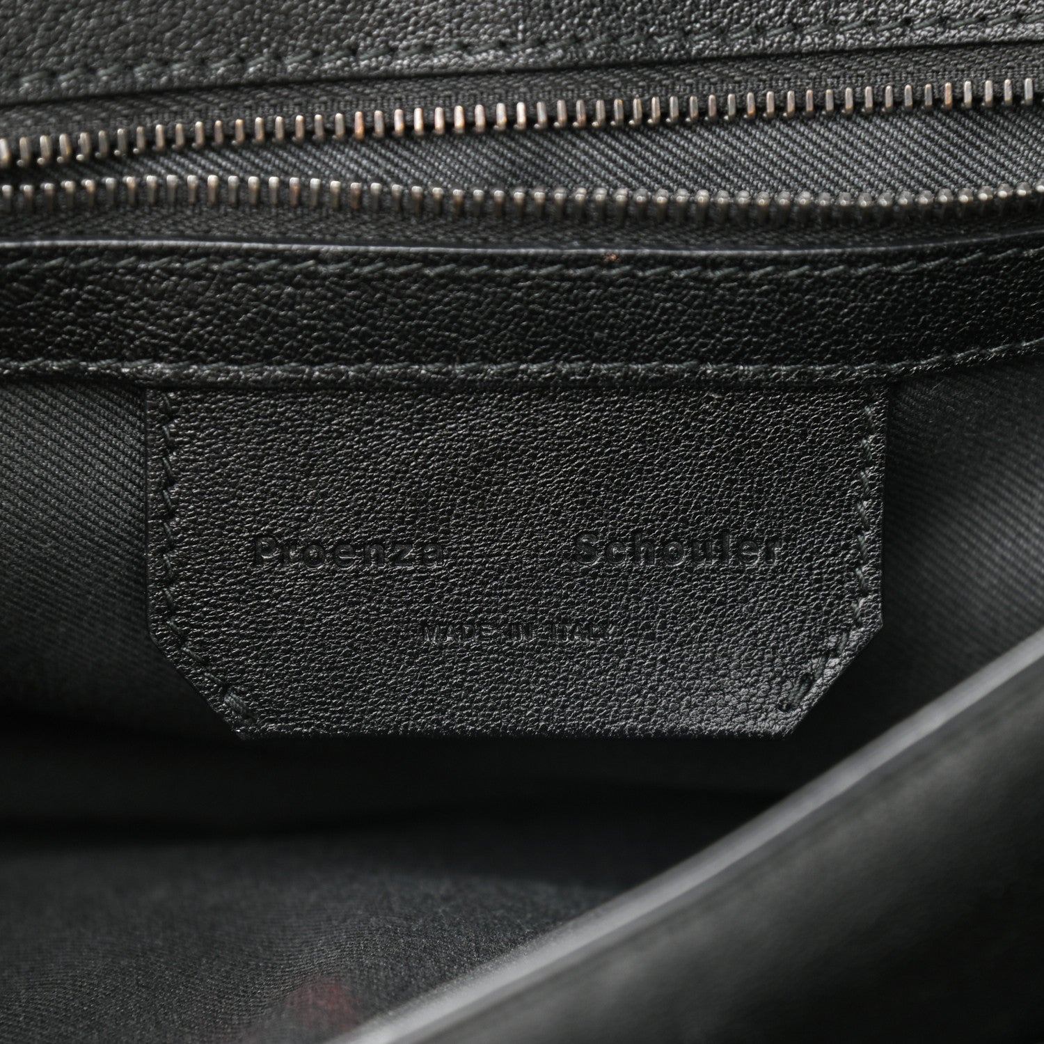 Proenza Schouler Lambskin Tiny PS1 Satchel Black 6 of 10