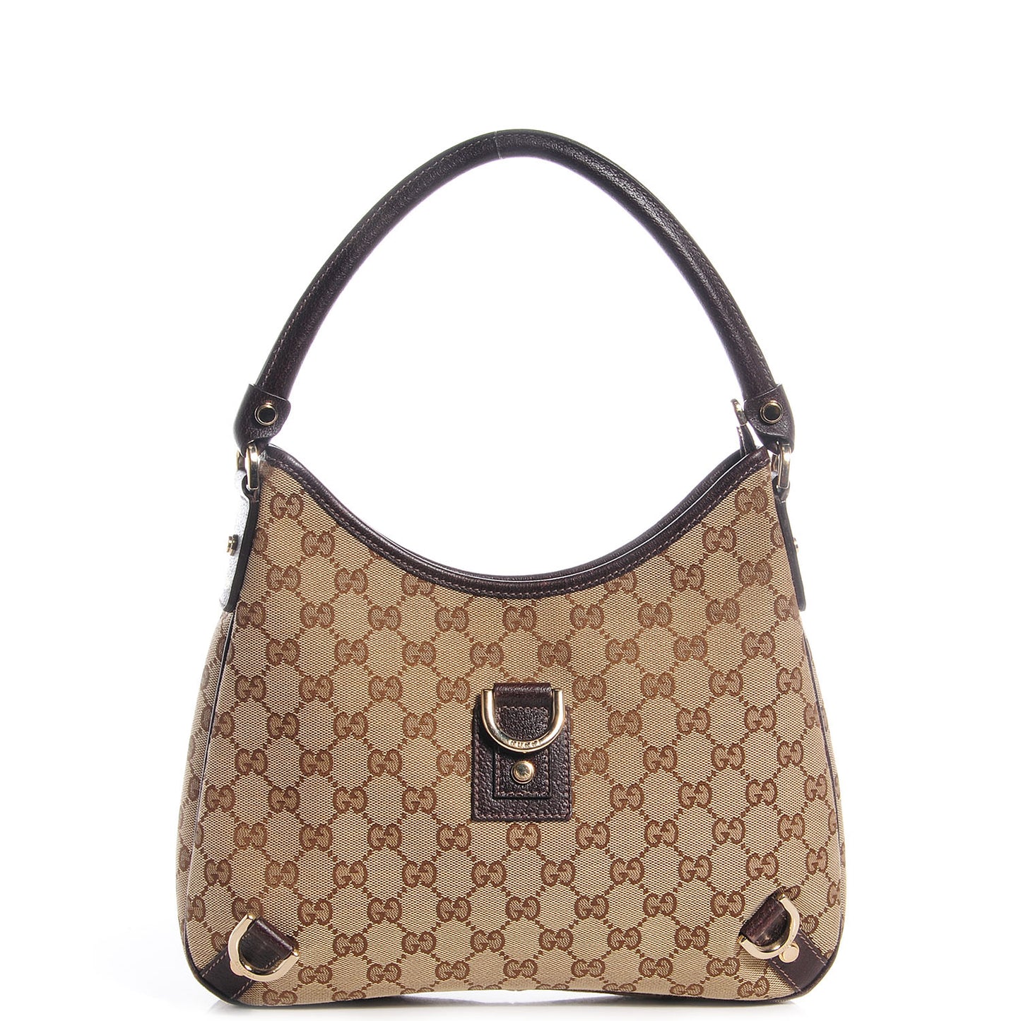Monogram Small Abbey Hobo Brown