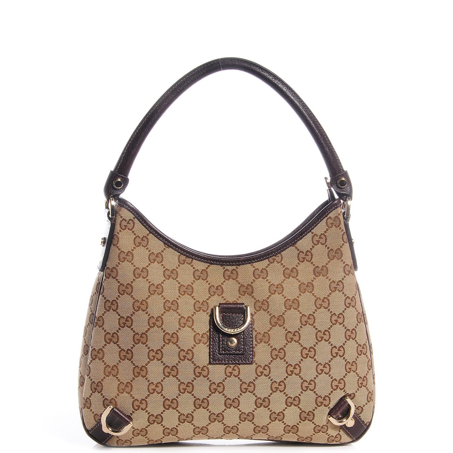 Gucci Monogram Small Abbey Hobo Brown 1 of 7