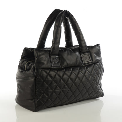Chanel Caviar Quilted Large Coco Cocoon Tote Black 3 of 7