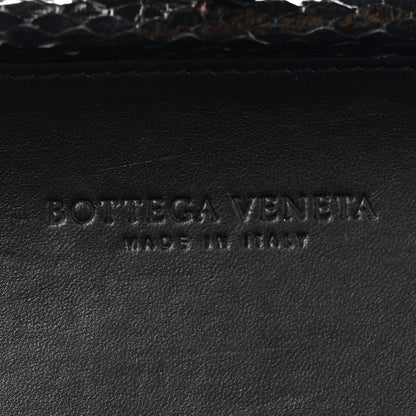 Bottega Veneta Satin Intreccio Impero Ayers Stretch Knot Clutch Purple Black Multicolor 6 of 11