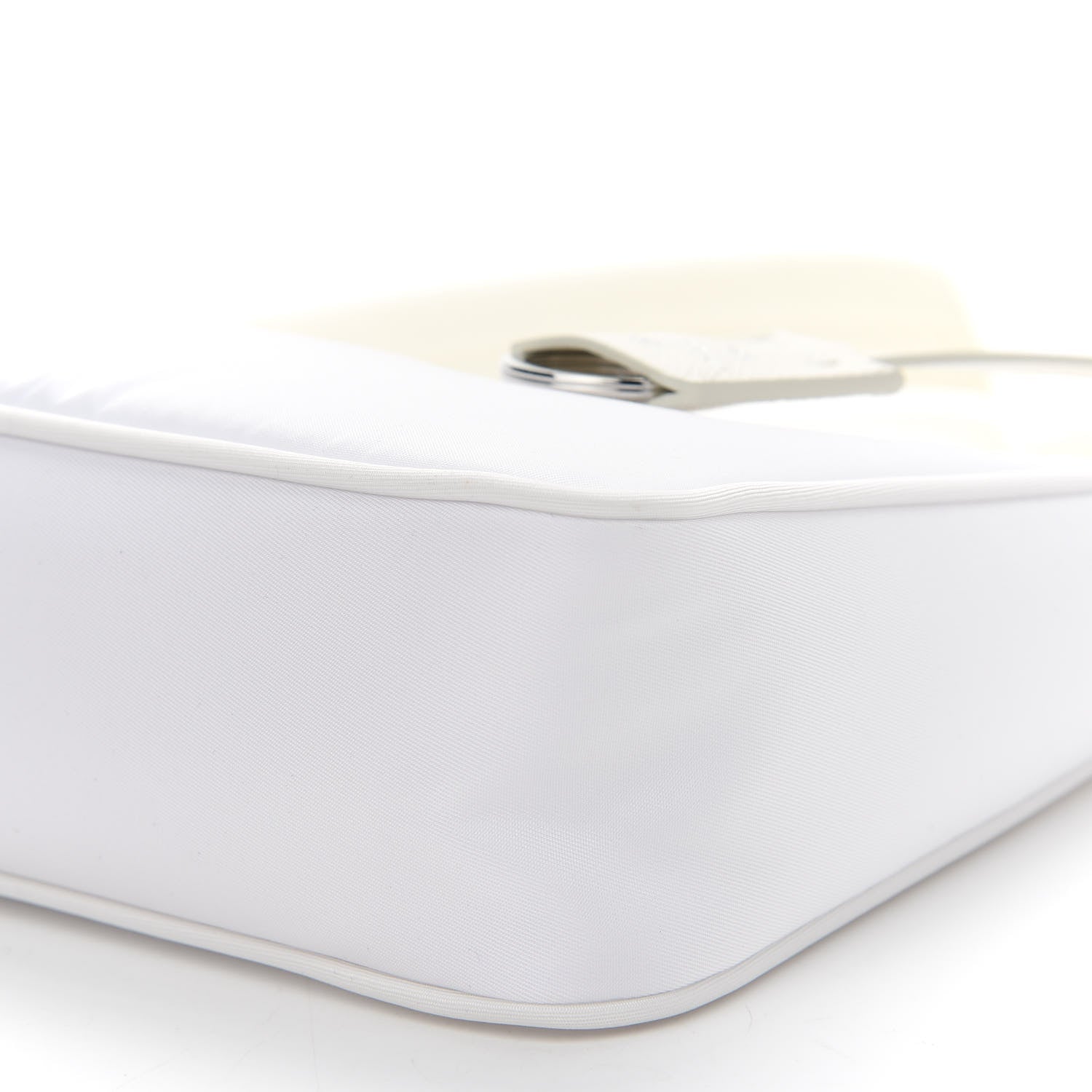 Prada Tessuto Nylon Mini Re-Edition 2000 Bag White 9 of 9