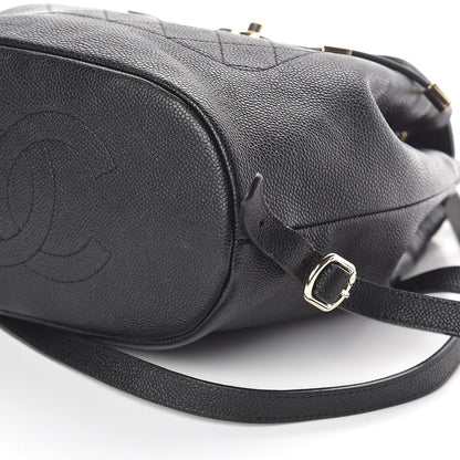 Chanel Caviar Stitched Backpack Black 9 of 9