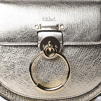 Chloe Metallic Calfskin Small Tess Bag Gold 10 of 10