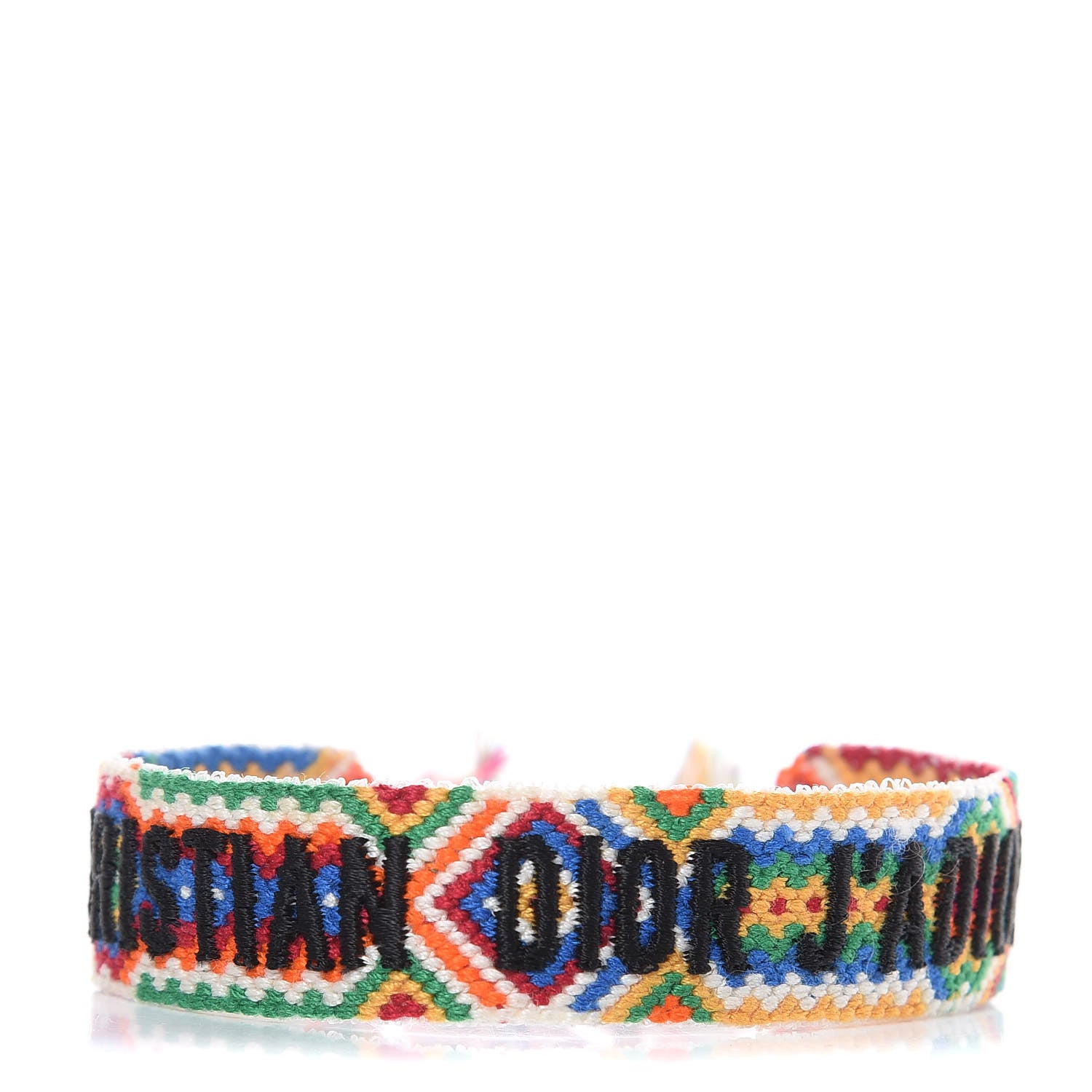 Christian Dior Woven Cotton J'Adior Friendship Bracelet 1 of 3