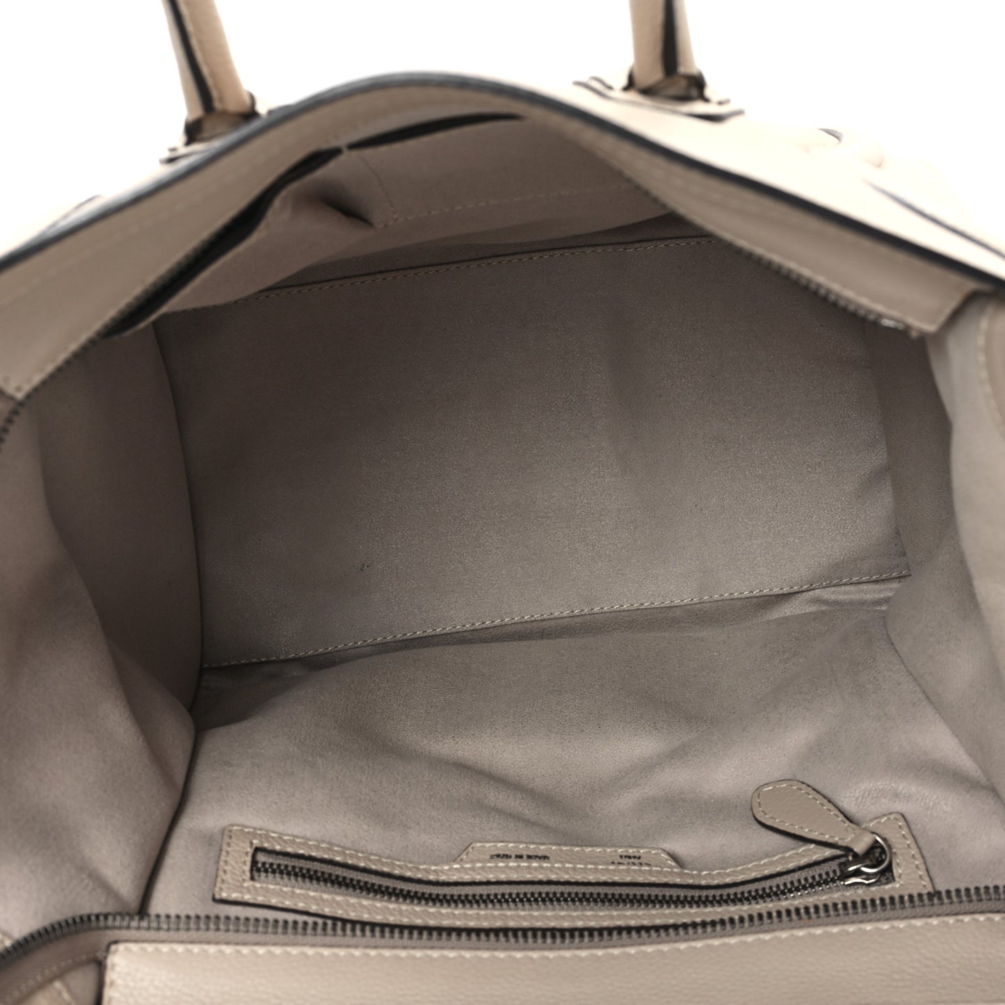 Pebbled Calfskin Mini Luggage Dune