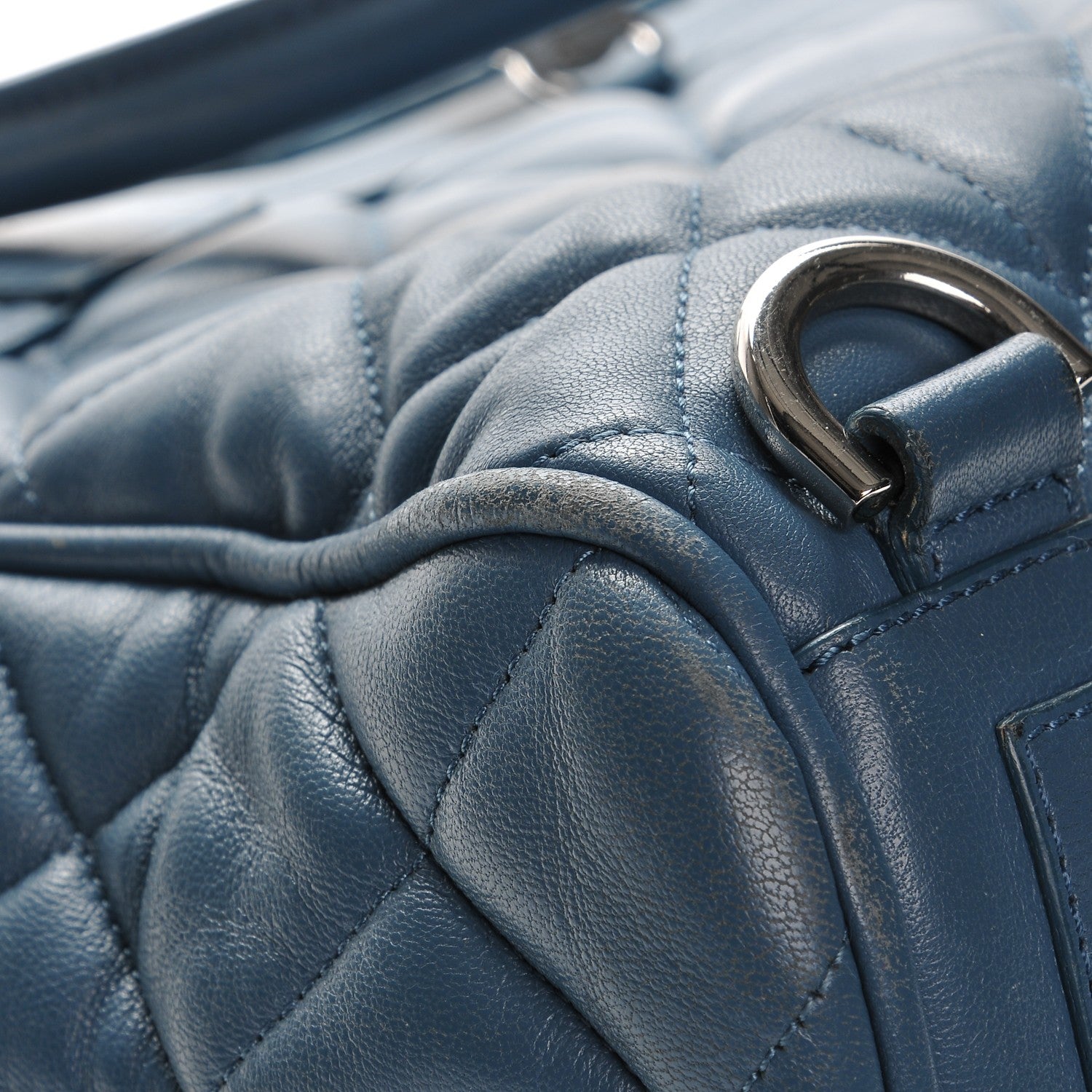 Mulberry Nappa Quilted Cara Delevingne Convertible Bag Blue 14 of 19