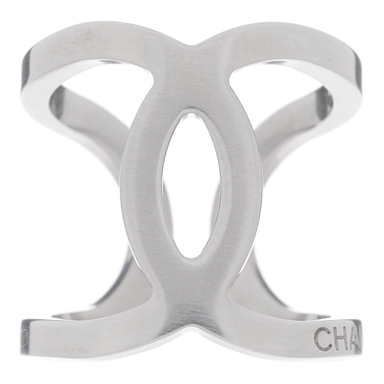 Metal CC Ring 55/7.25 Silver