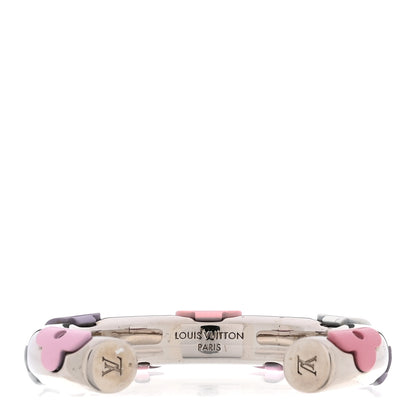 Louis Vuitton Resin Daily Monogram Bracelet S Silver Pink 3 of 6