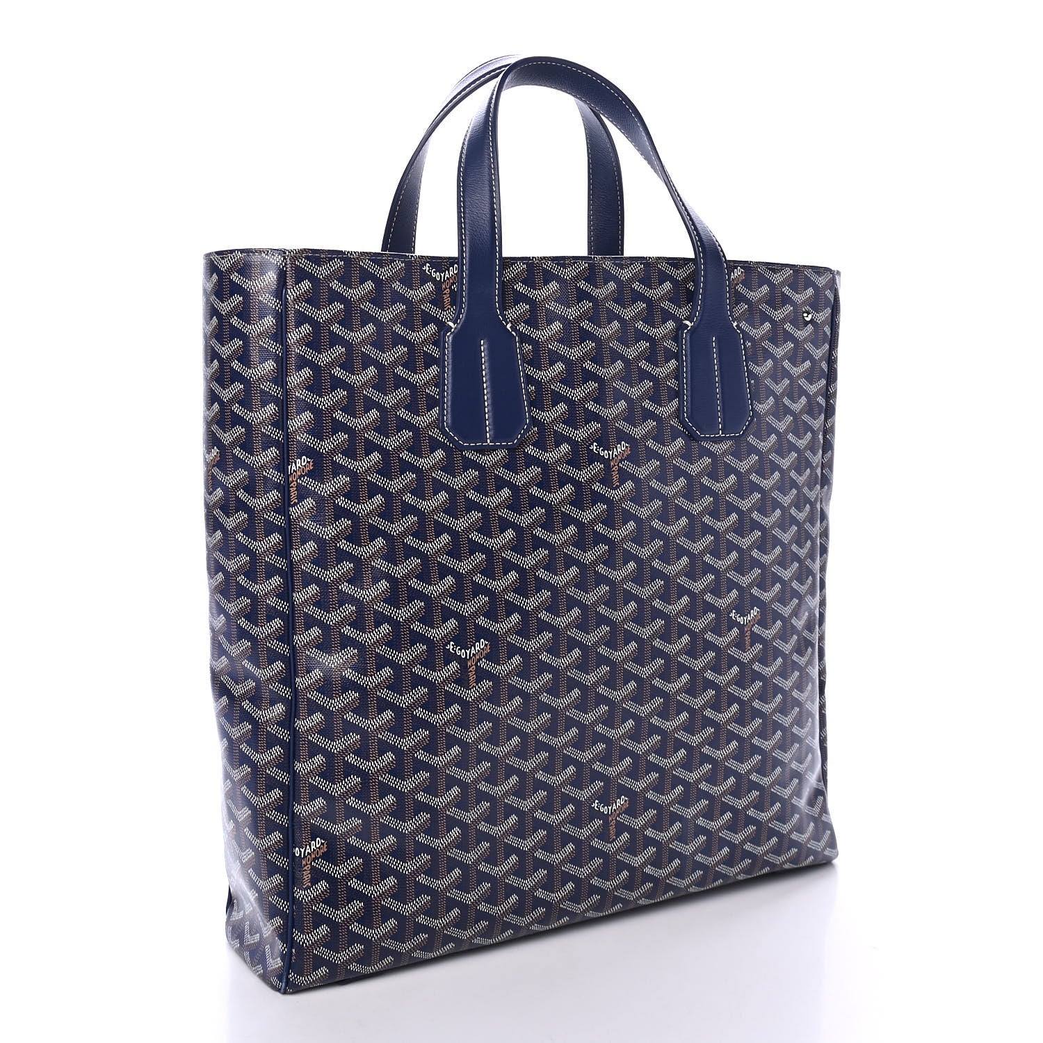 Goyard Goyardine Voltaire III Tote Navy 2 of 4