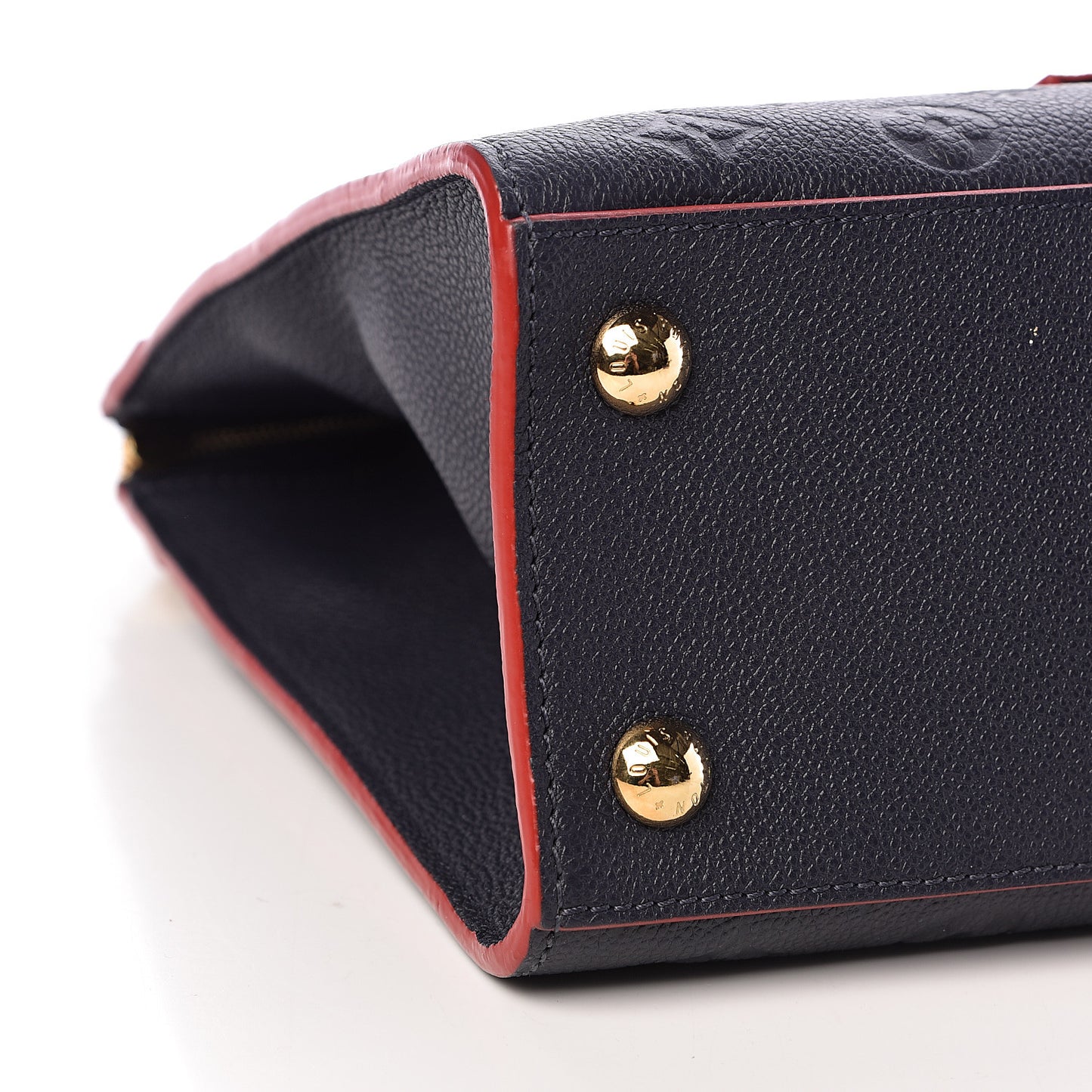Empreinte Pont Neuf MM Marine Rouge