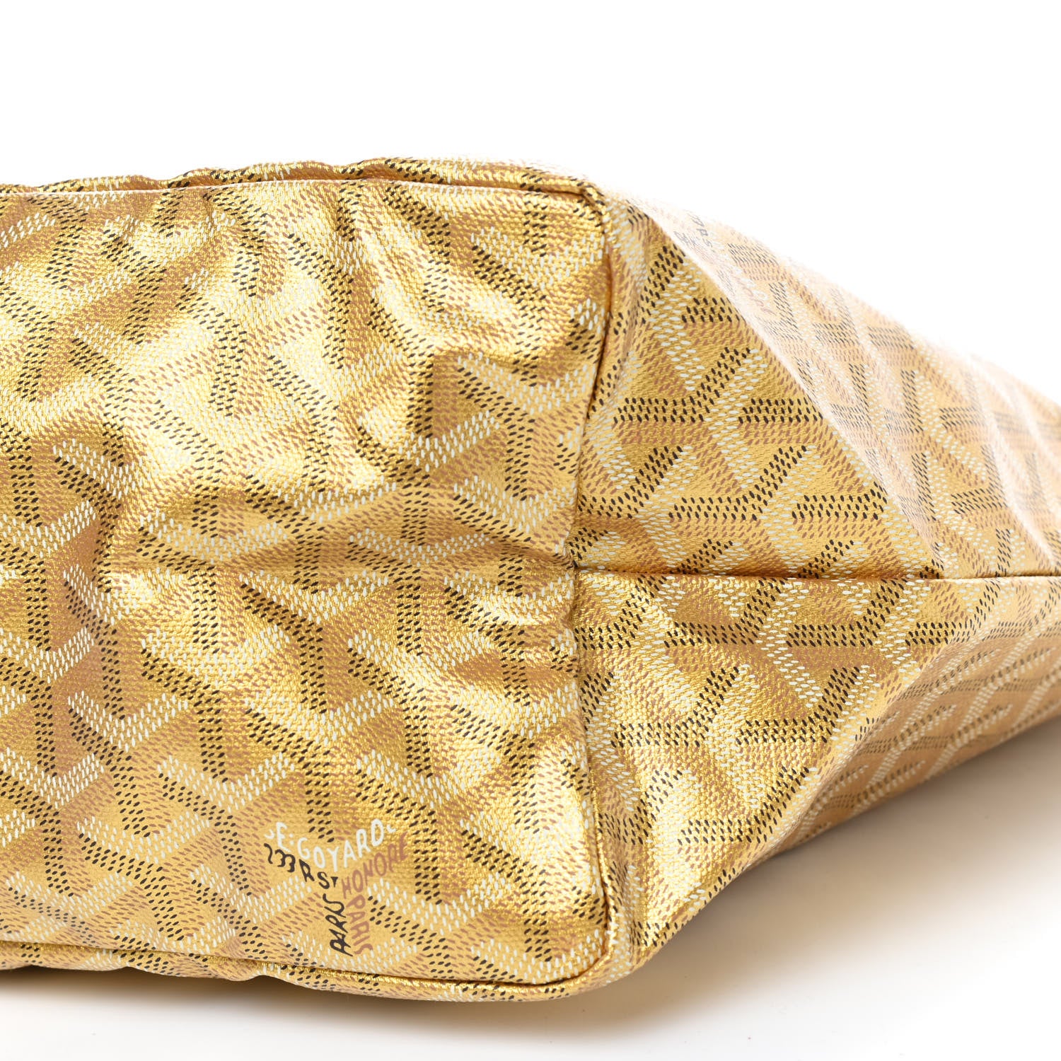 Goyard Goyardine Precious Metals Saint Louis PM Gold 8 of 8