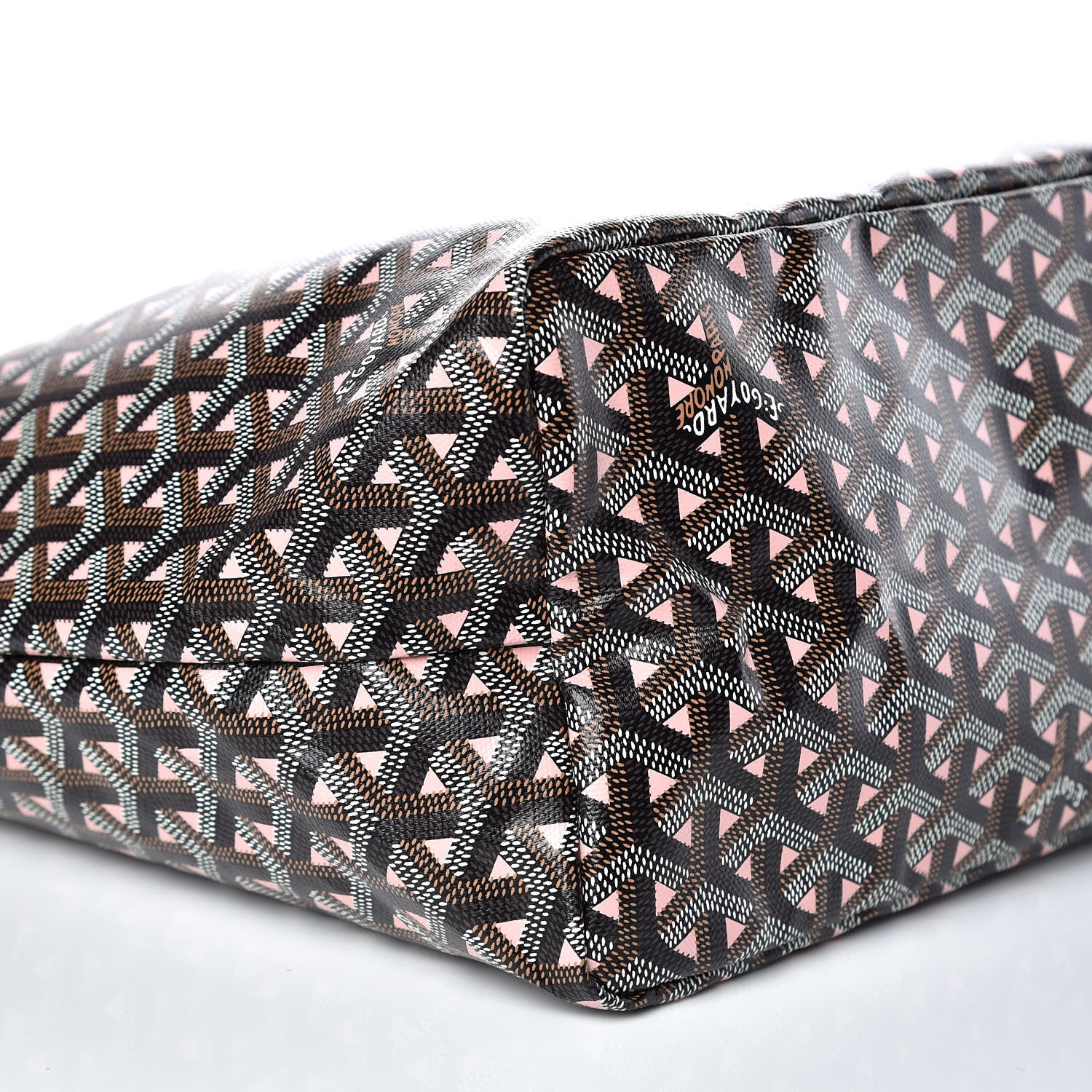 Goyard Goyardine Saint Louis Claire Voie PM Black Pink 6 of 11