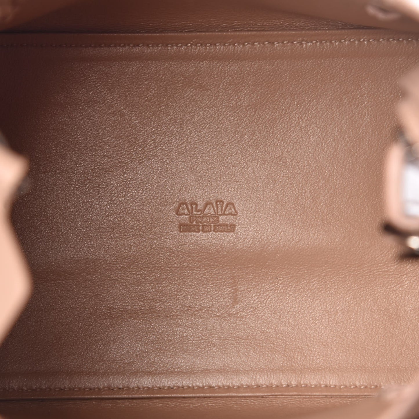 Calfskin Studded Mina 25 Bag Sable